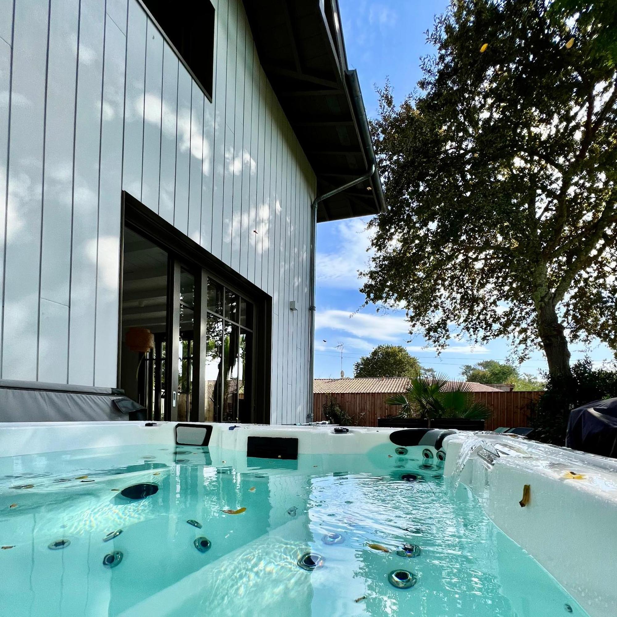 La Villa Du Lac - Piscine Chauffee - Jacuzzi - Clim La Teste-de-Buch Eksteriør billede